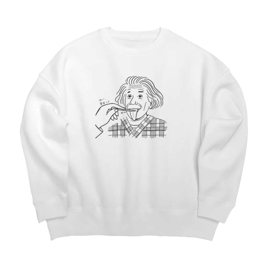 Mrs.Bean/ミセスビーンのアインシュタインの健診 Big Crew Neck Sweatshirt