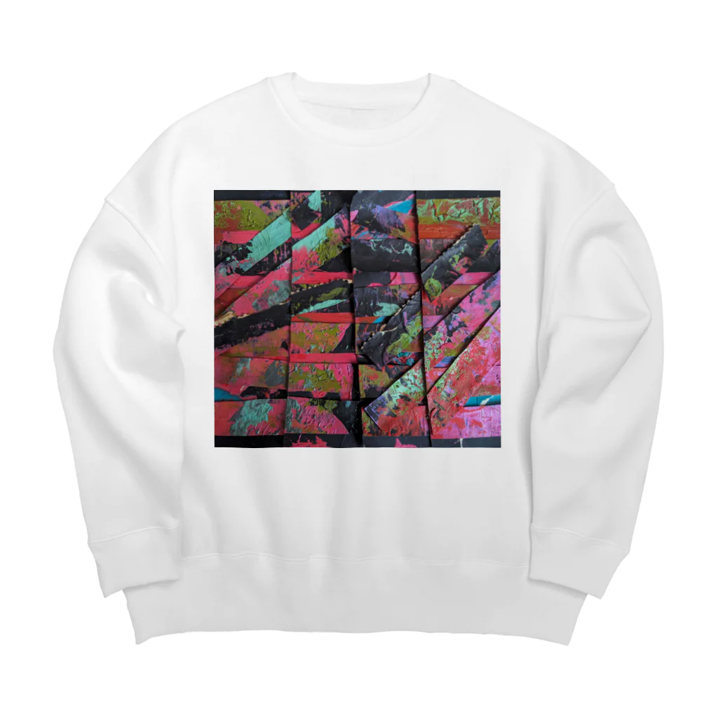 gaoqihuiのdrawing Big Crew Neck Sweatshirt