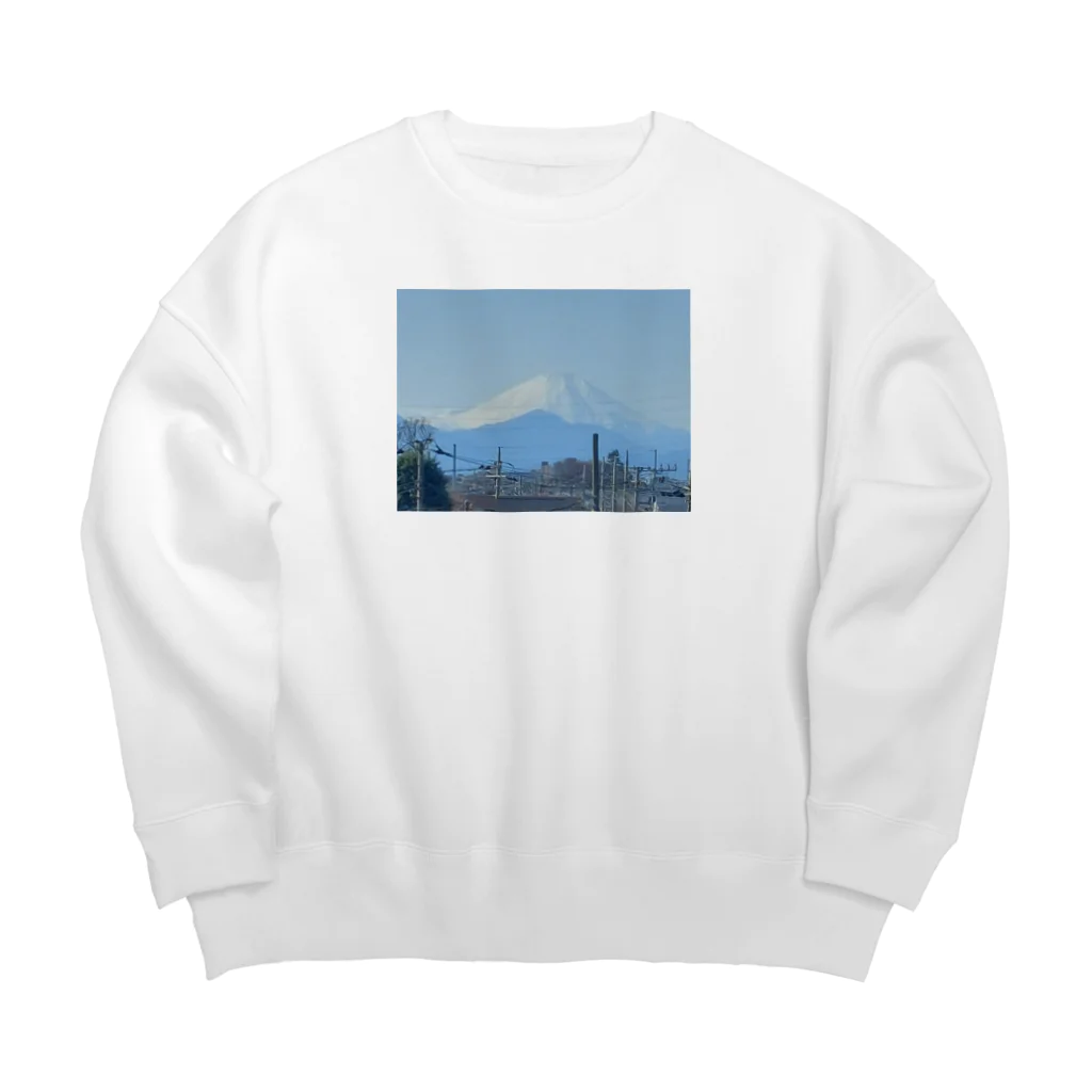 dreammakerの元日の富士山 Big Crew Neck Sweatshirt