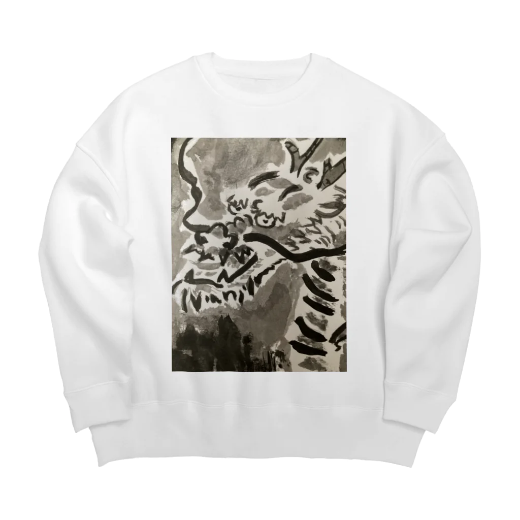 anao103の幸運の龍 Big Crew Neck Sweatshirt