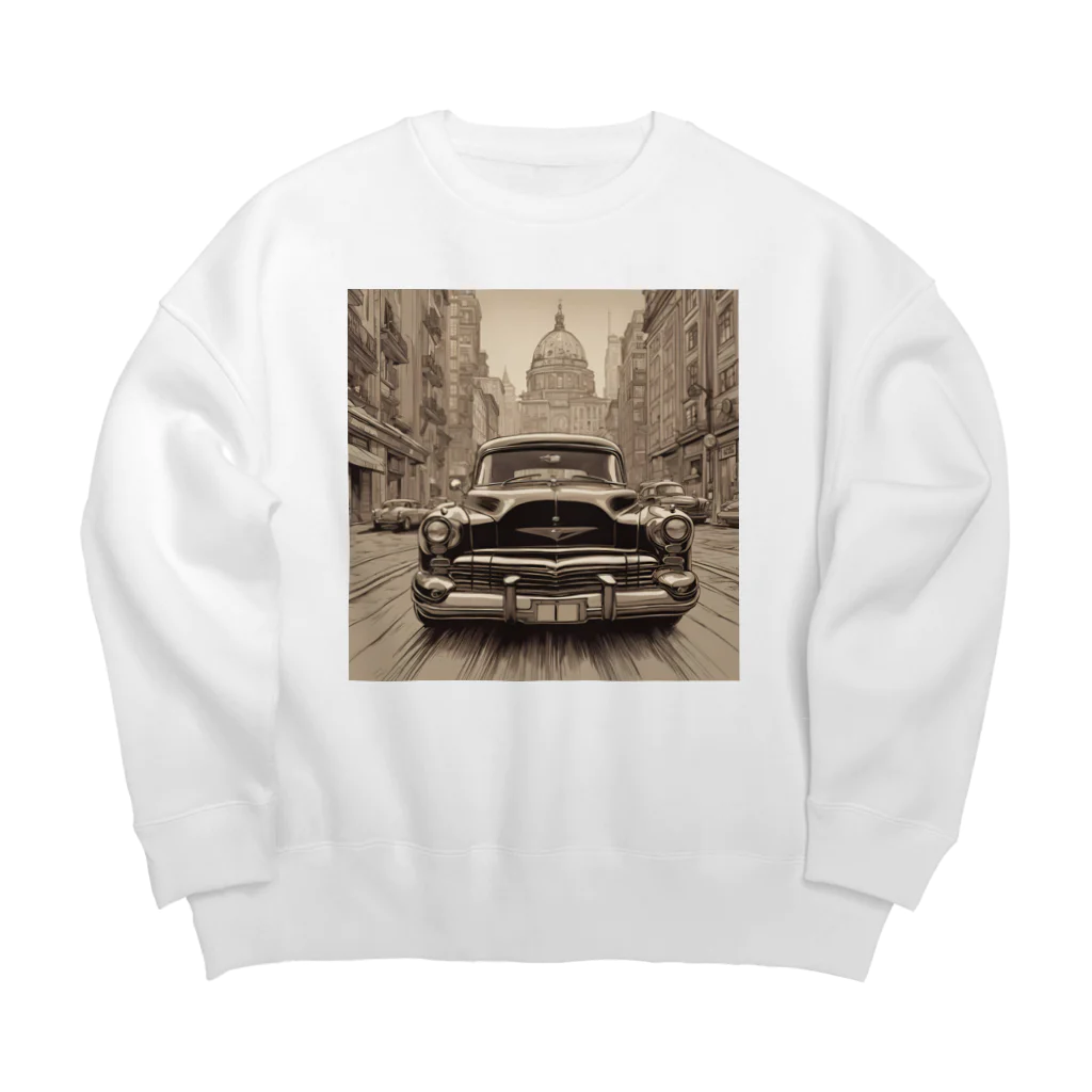 Minimal MuseのClassic Downtown Ride Big Crew Neck Sweatshirt
