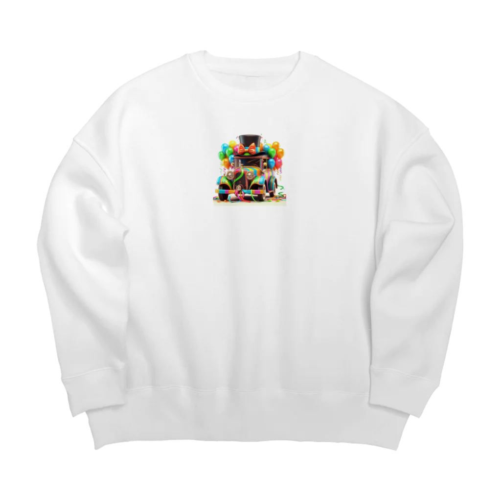 Ry-tのカワイイカスタムカー Big Crew Neck Sweatshirt