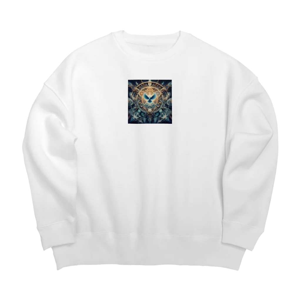 wワンダーワールドwの飛翔 Big Crew Neck Sweatshirt