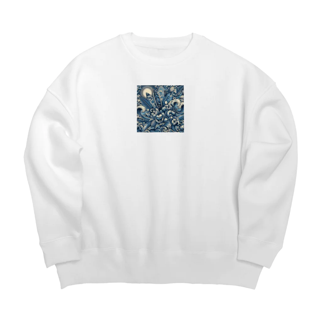 wワンダーワールドwのサーフFIRST Big Crew Neck Sweatshirt