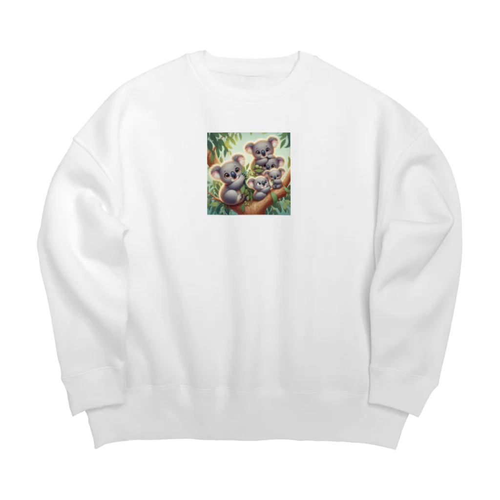 YFCの大自然の中で優雅な時間を過ごすコワラ④ Big Crew Neck Sweatshirt