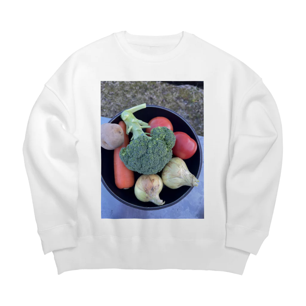 ___piguの野菜の子供達 Big Crew Neck Sweatshirt