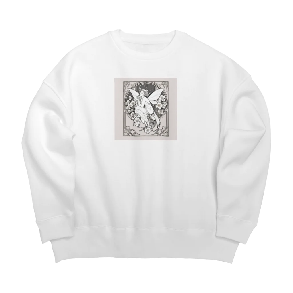 ZZRR12の妖精 Big Crew Neck Sweatshirt