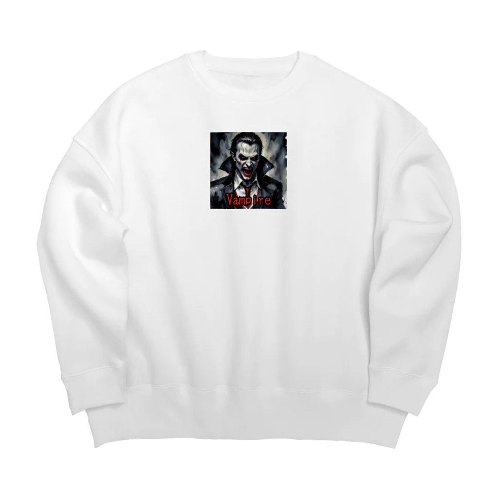 nkbg50のモンスターシリーズ（リアル）：Vampire Big Crew Neck Sweatshirt