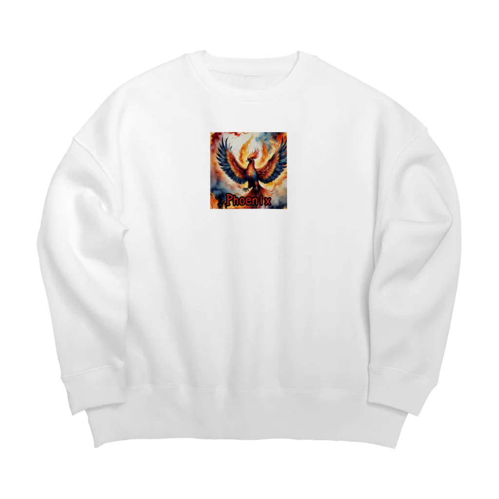 nkbg50のモンスターシリーズ（リアル）：Phoenix Big Crew Neck Sweatshirt