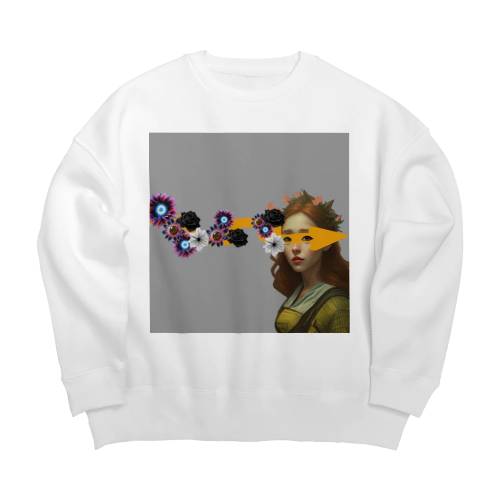 ははははははのFlogirl Big Crew Neck Sweatshirt