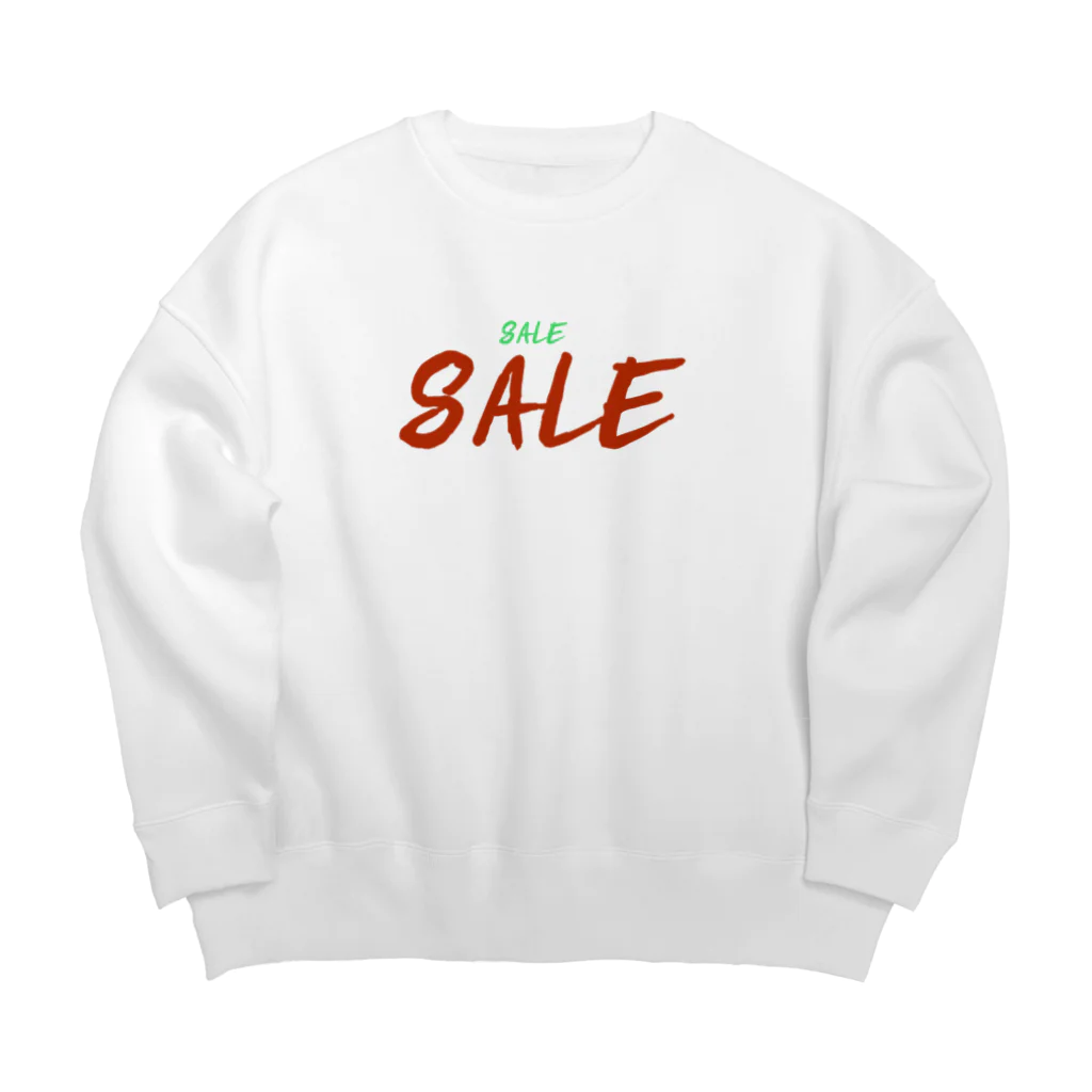 はりもと豆助のsale Big Crew Neck Sweatshirt