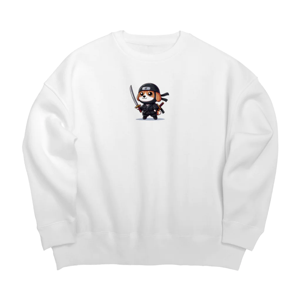 ninja-moeのいぬんじゃ Big Crew Neck Sweatshirt