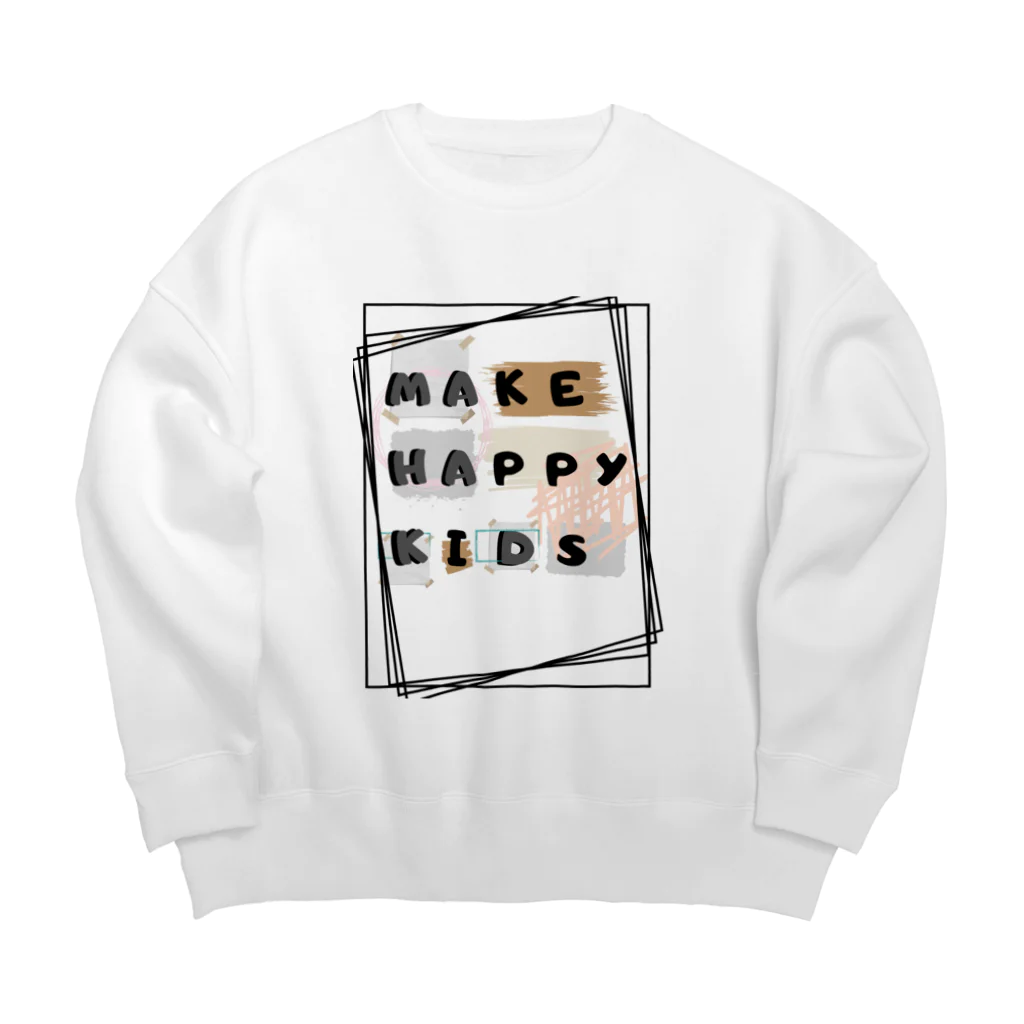 MAHAKD2064のMAKE HAPPY KIDS ビッグシルエットスウェット