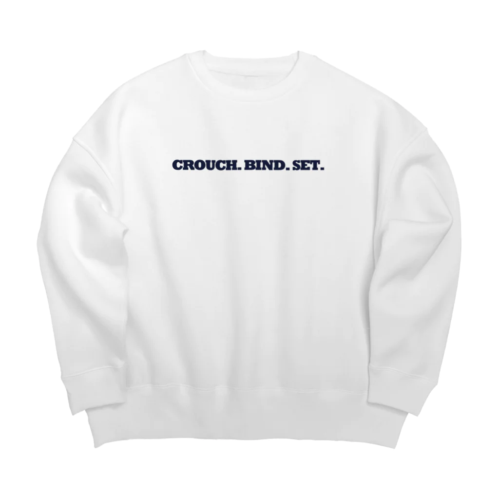 SCRUM clothing storeのCROUCH.BIND.SET.  ラグビー  Big Crew Neck Sweatshirt