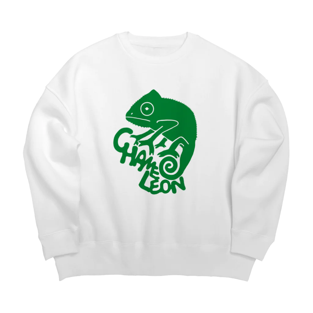 すとろべりーガムFactoryのカメレオン Big Crew Neck Sweatshirt