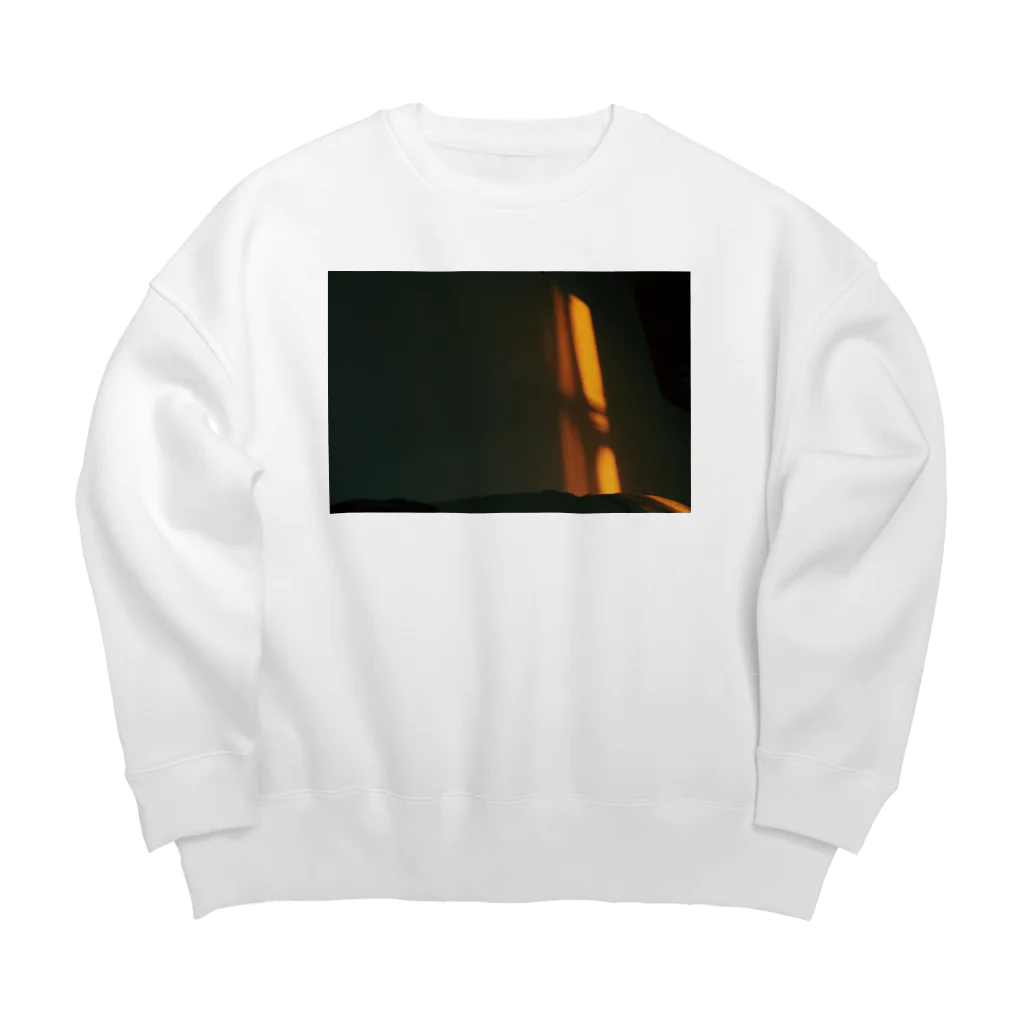 Nem_の夕日 Big Crew Neck Sweatshirt