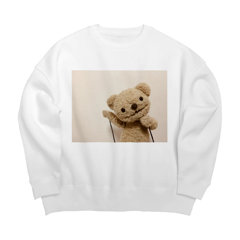 ちあ基地のちびとみ Big Crew Neck Sweatshirt