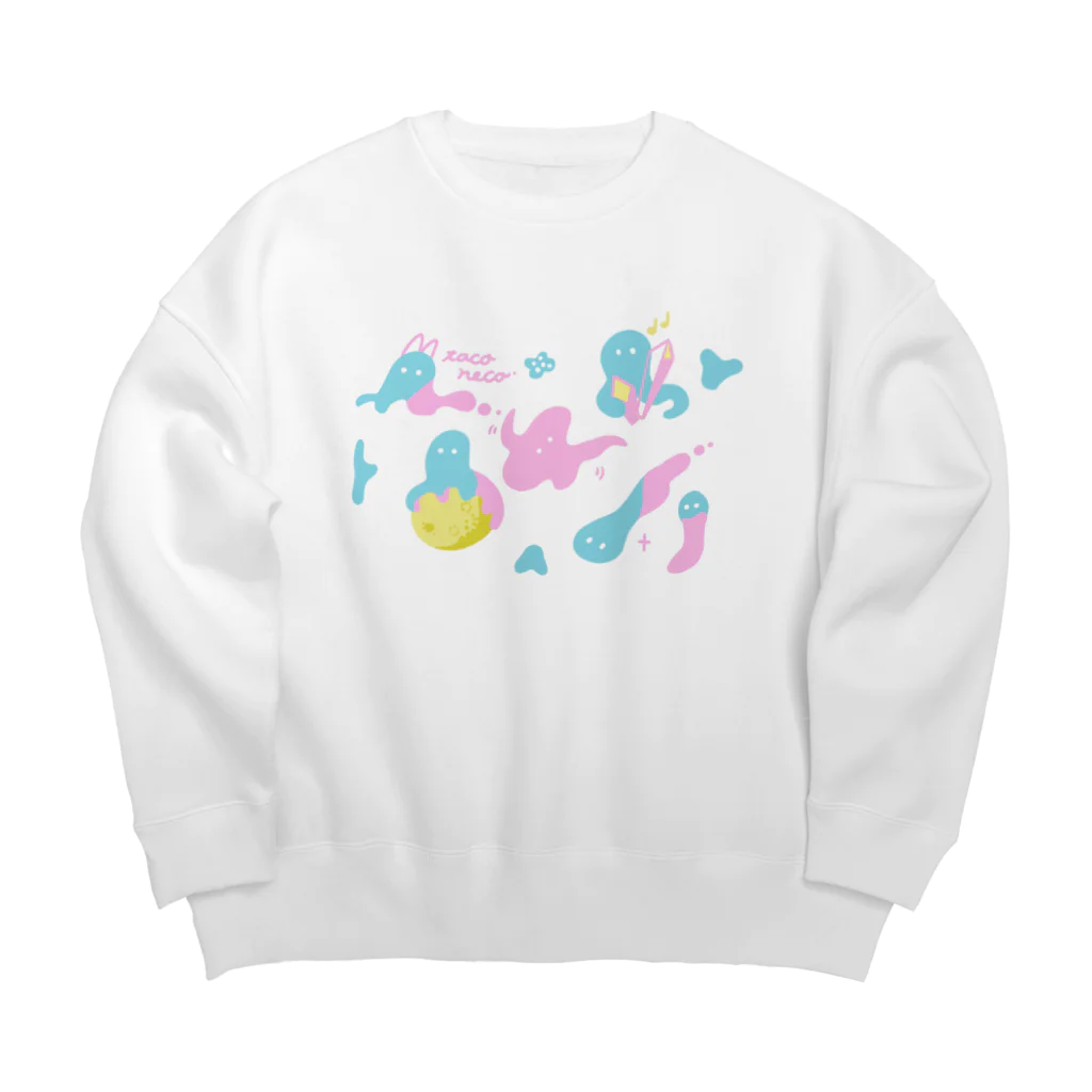 Yakosaのたこさういんな〜 Big Crew Neck Sweatshirt