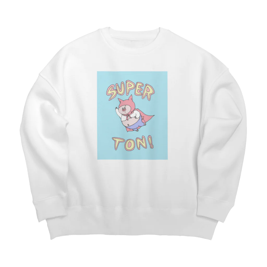 【Yuwiiの店】ゆぅぅぃーのSUPER★TON Big Crew Neck Sweatshirt