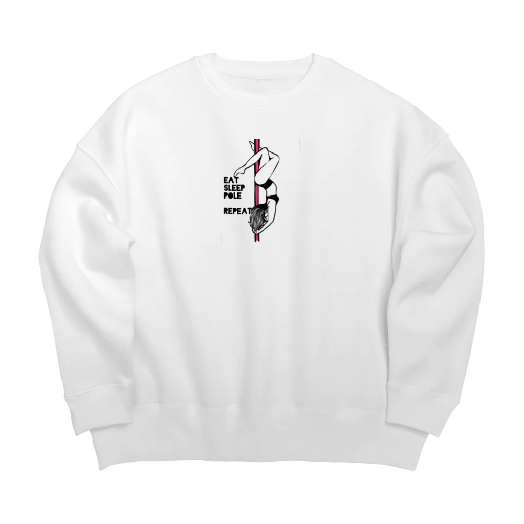 -mizuto-のポールダンス♡リピート Big Crew Neck Sweatshirt