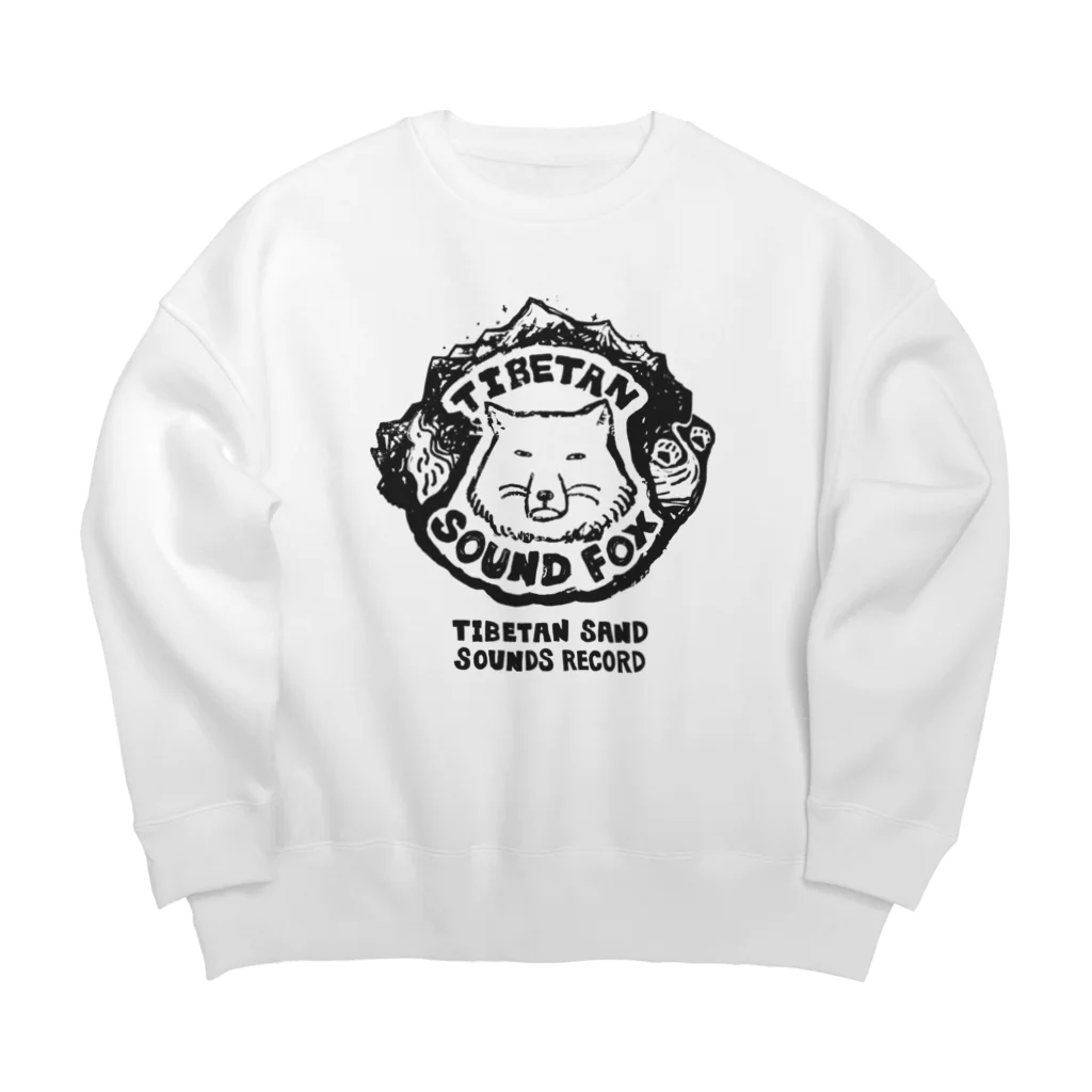 ムクのチベタン サンド サウンズ・レコード Big Crew Neck Sweatshirt
