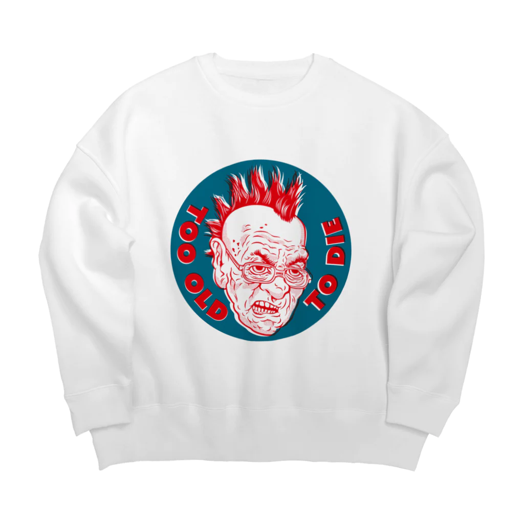 El PinoのToo Old to Die Big Crew Neck Sweatshirt