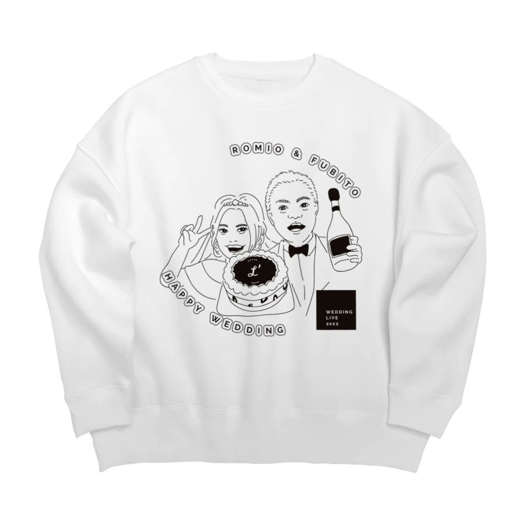 ご隠居ちゃんのWEDDING LIVE 2022 Big Crew Neck Sweatshirt