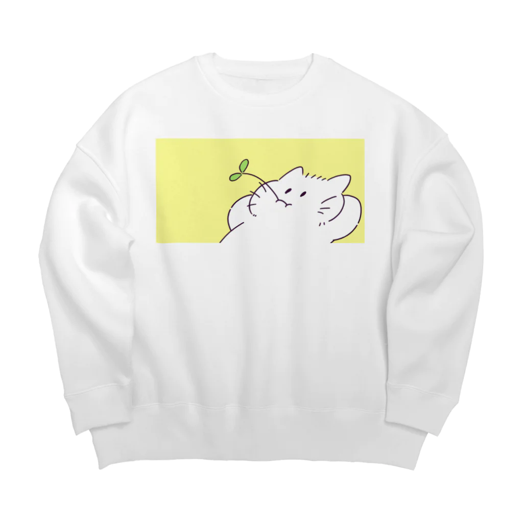 おむらいすの気ままに Big Crew Neck Sweatshirt