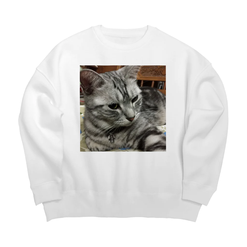 にゃおとうーろん時々ボスのにゃお♡ Big Crew Neck Sweatshirt