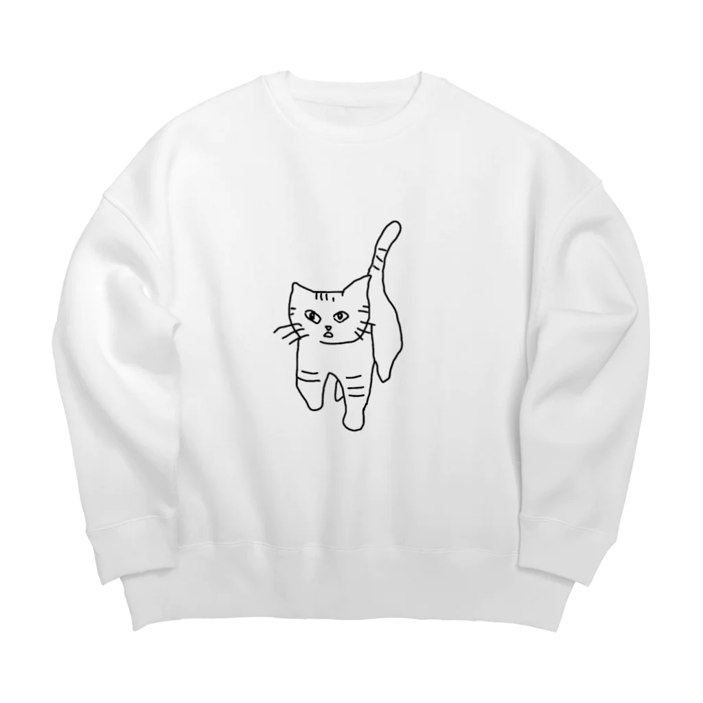 おもち屋さんのあにき Big Crew Neck Sweatshirt