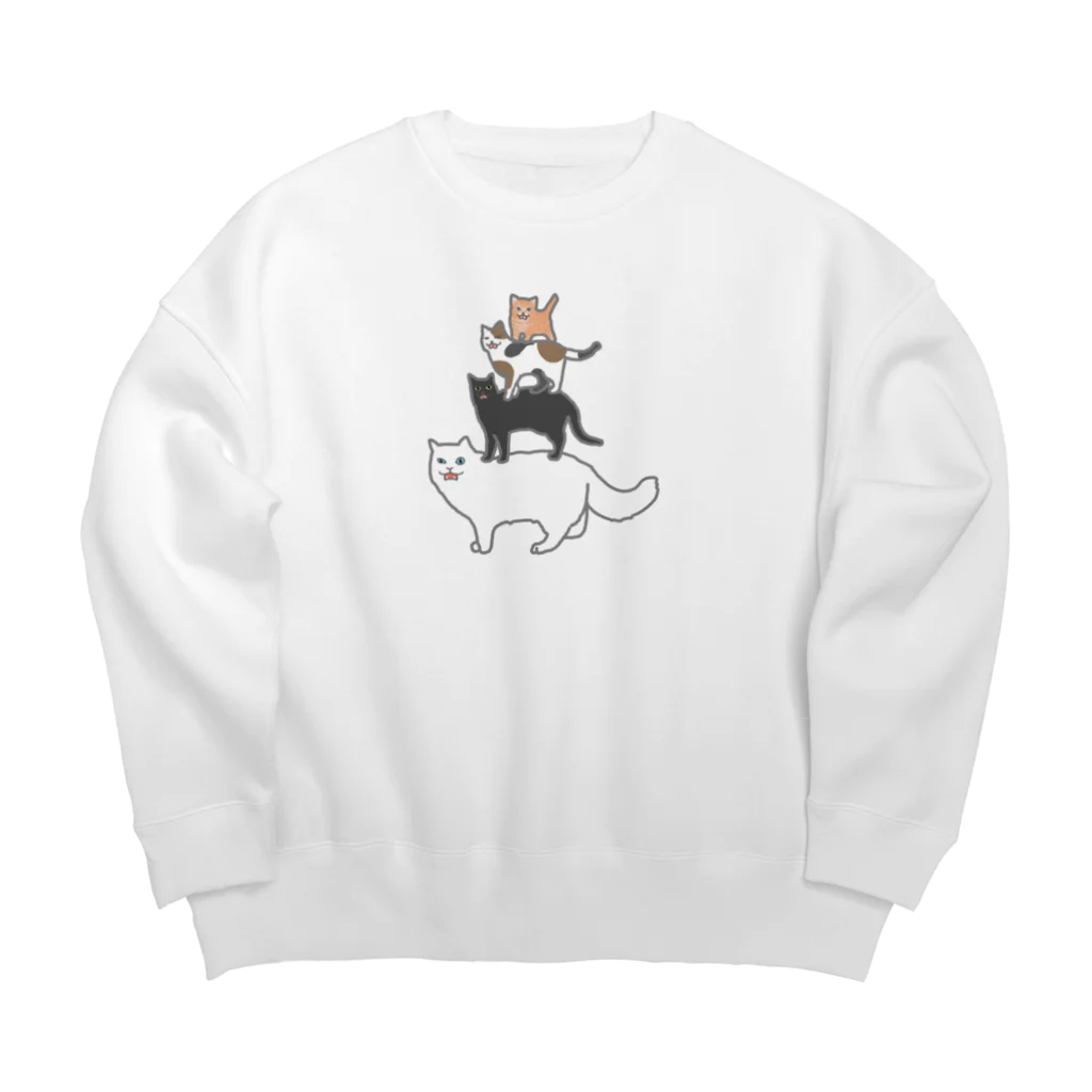 ざわ屋のフレーメンの音楽隊 Big Crew Neck Sweatshirt