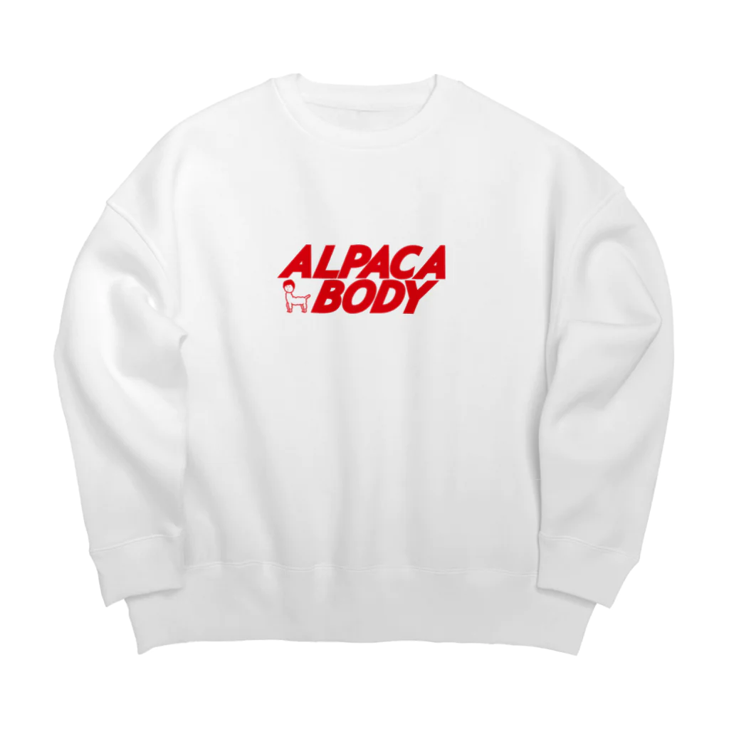 phigasui a.k.a. ガーシーのALPACA BODY Big Crew Neck Sweatshirt