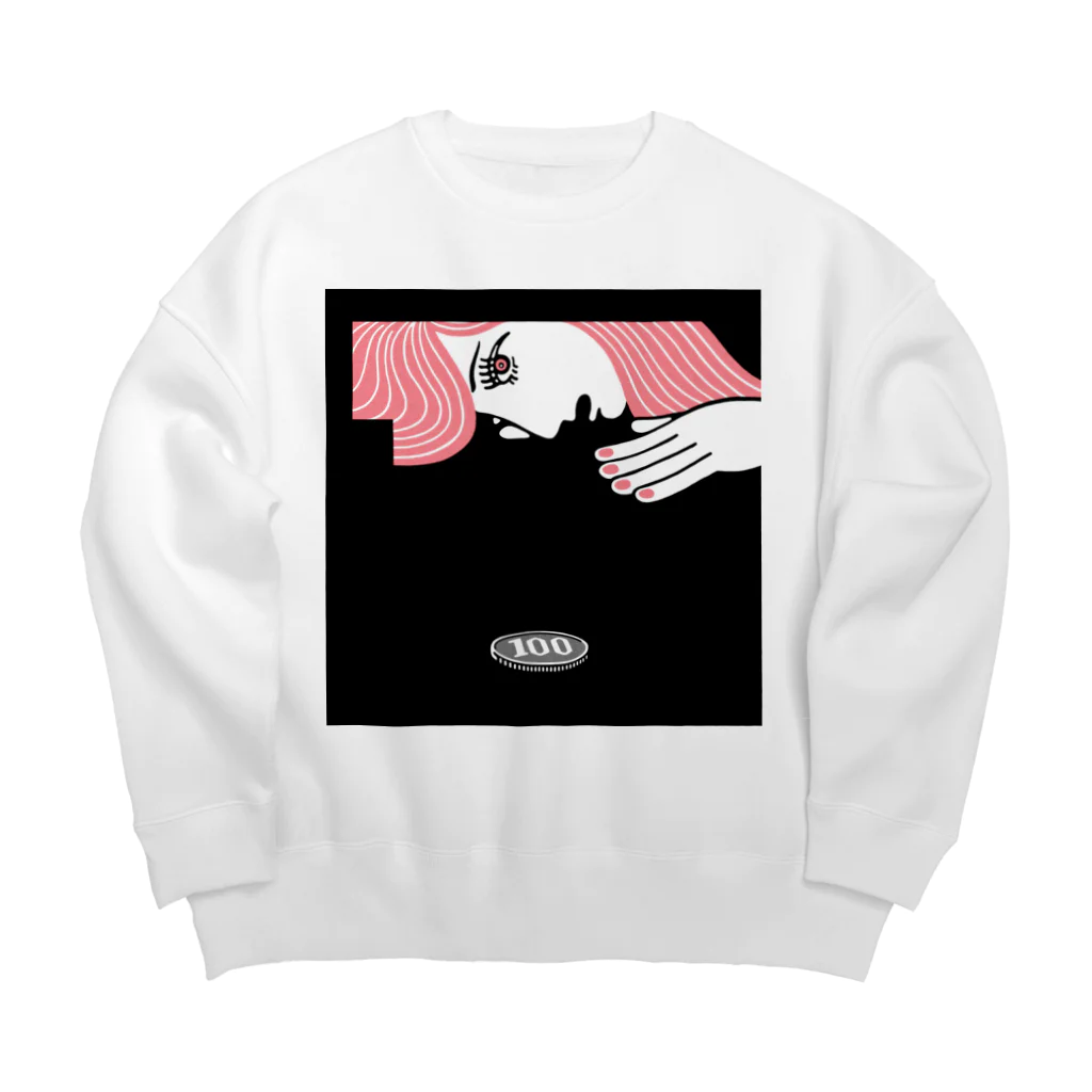 ファッションセンターしむらの100円女 Big Crew Neck Sweatshirt