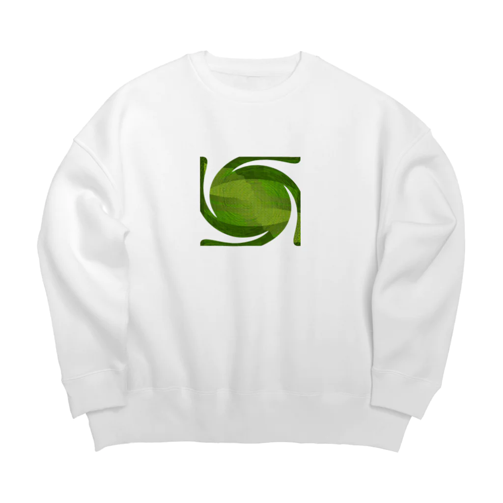 水草の藻１ Big Crew Neck Sweatshirt