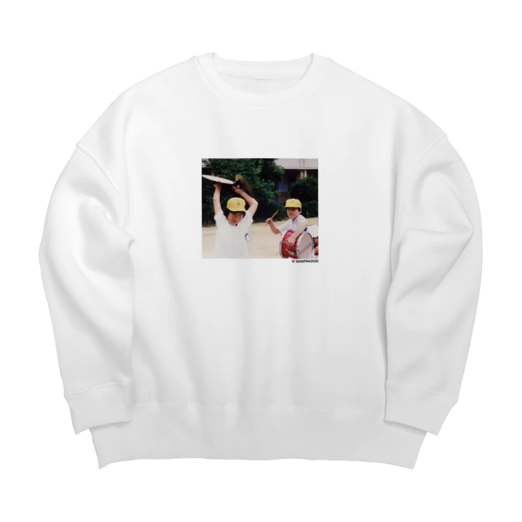 SATOSHI ONOのWANPAK SWEAT Big Crew Neck Sweatshirt