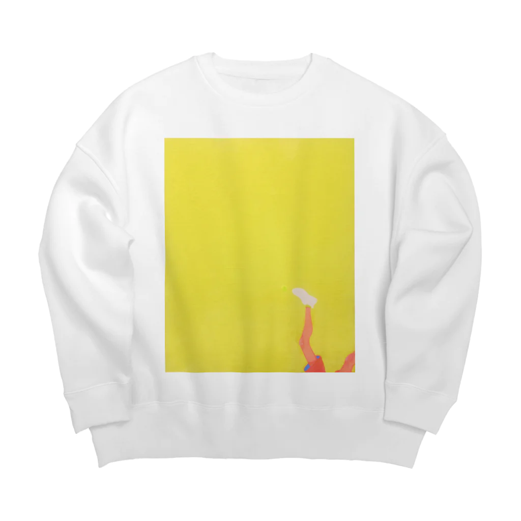 MUSH ROOMのFoot Big Crew Neck Sweatshirt