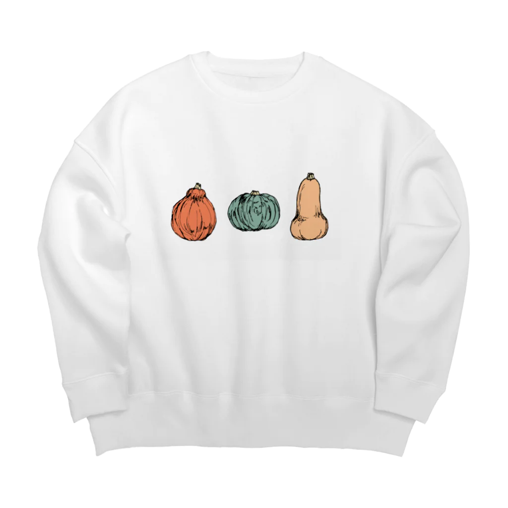 イナバユリコのpumpkin Big Crew Neck Sweatshirt