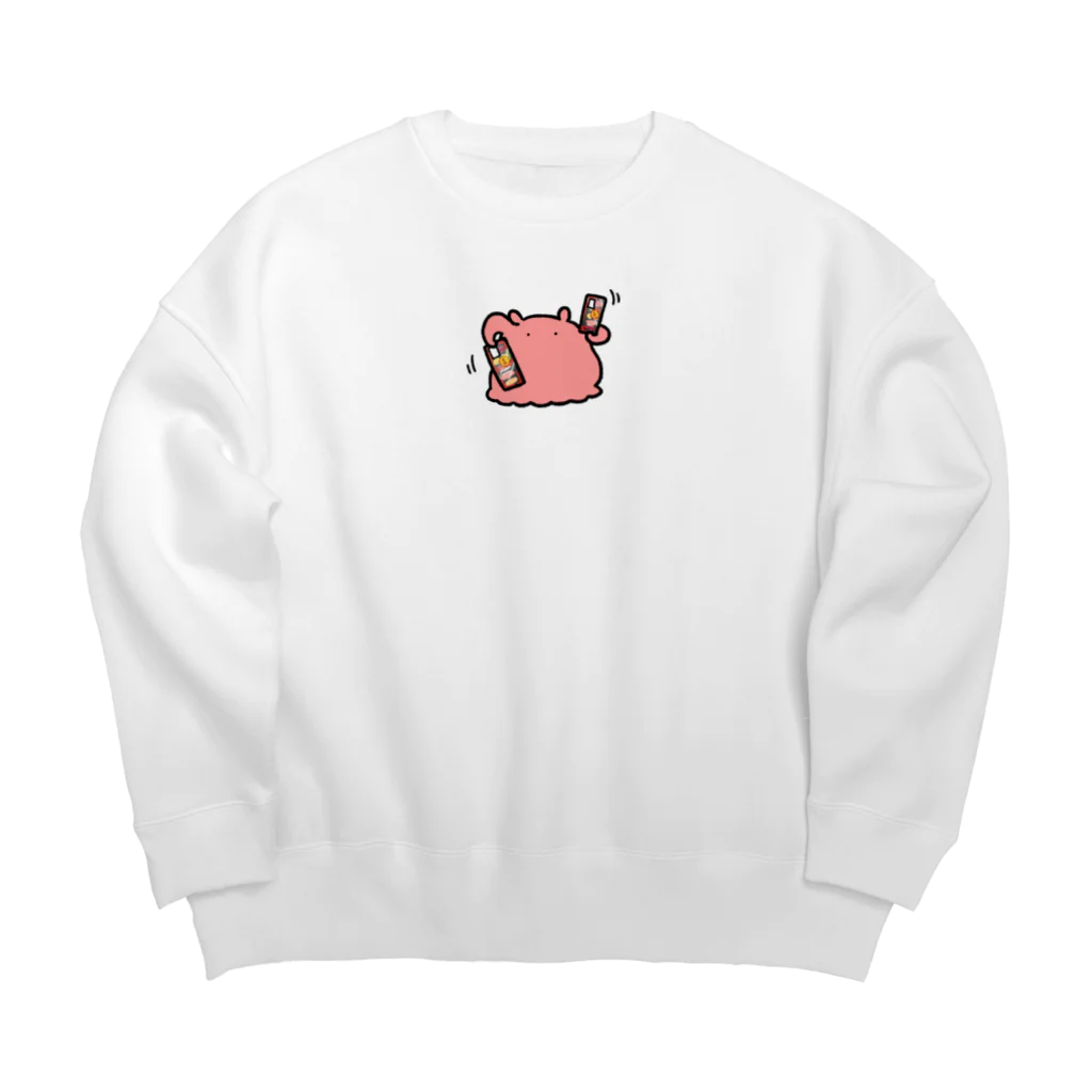 まいにちめんだこのお店の半額おすしまつり２ Big Crew Neck Sweatshirt