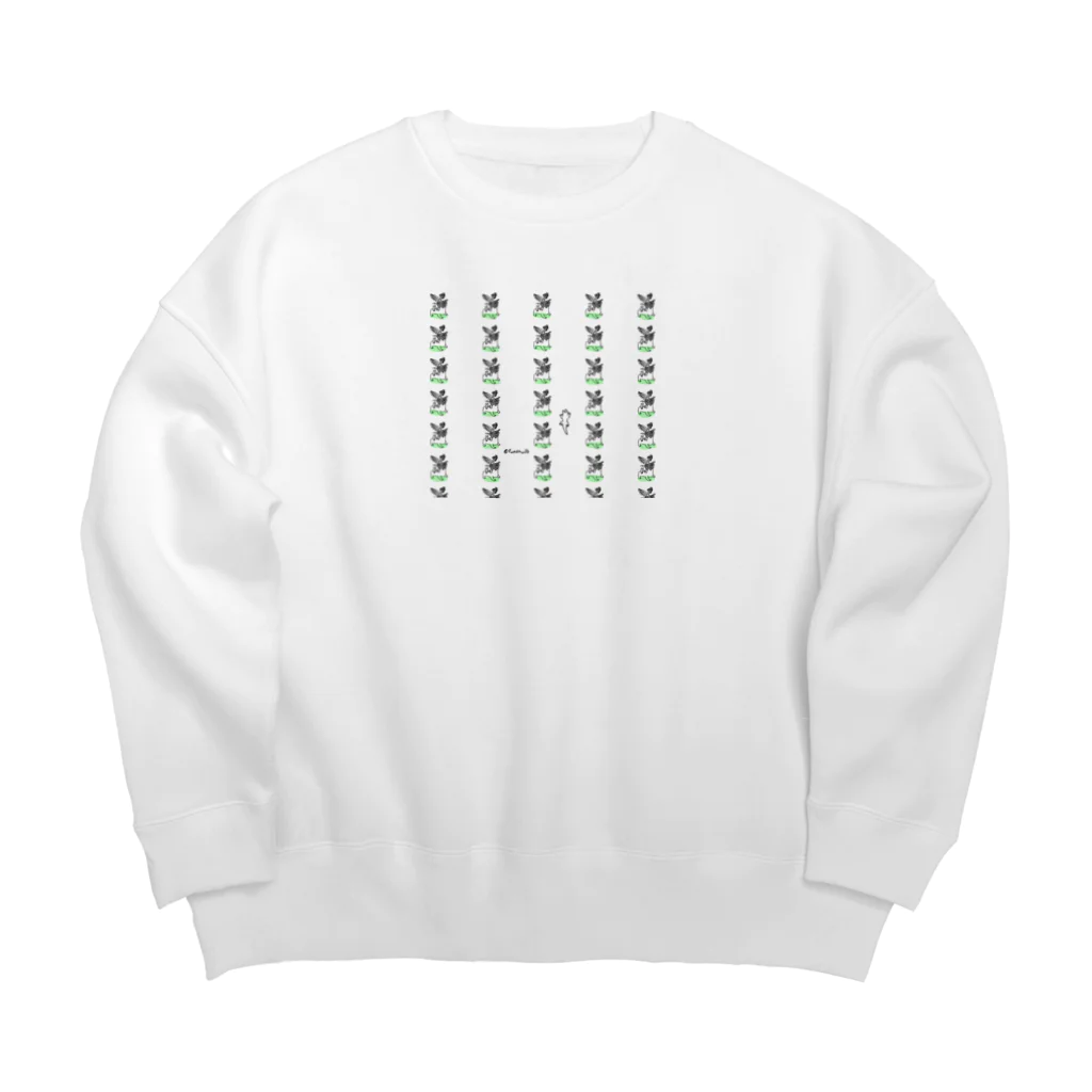 Fondhuのなぞのもり Big Crew Neck Sweatshirt