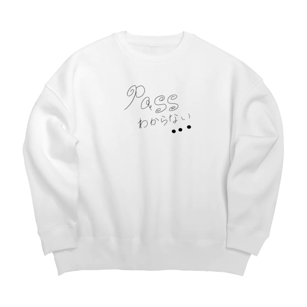 Ichi-kunのわからない Big Crew Neck Sweatshirt