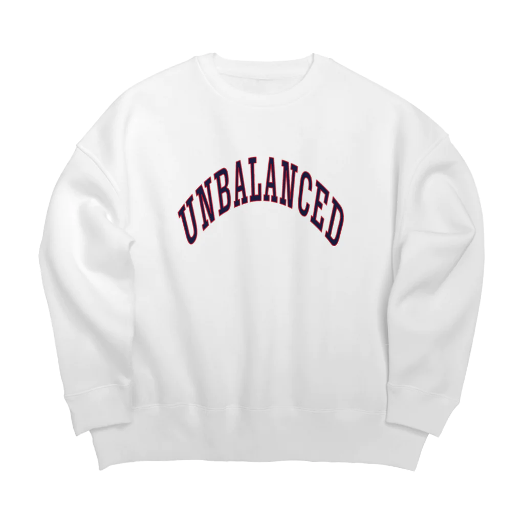 UnBalancedのUB カレッジ Big Crew Neck Sweatshirt