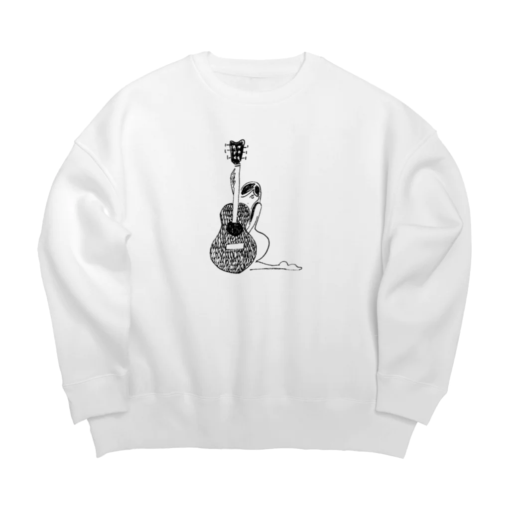 ジャスのくびれ Big Crew Neck Sweatshirt