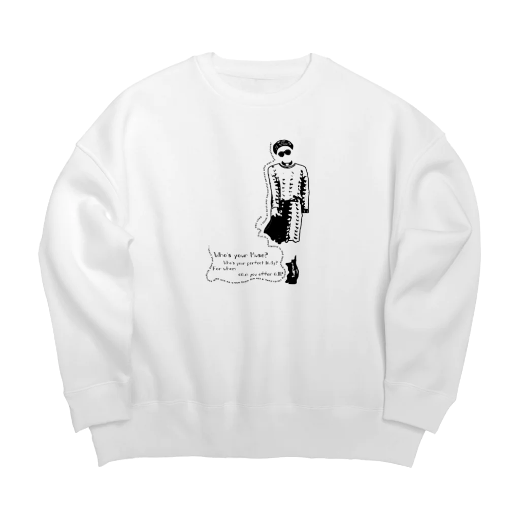 PLASTIC COBRAのWho's your MUSE? Big Crew Neck Sweatshirt