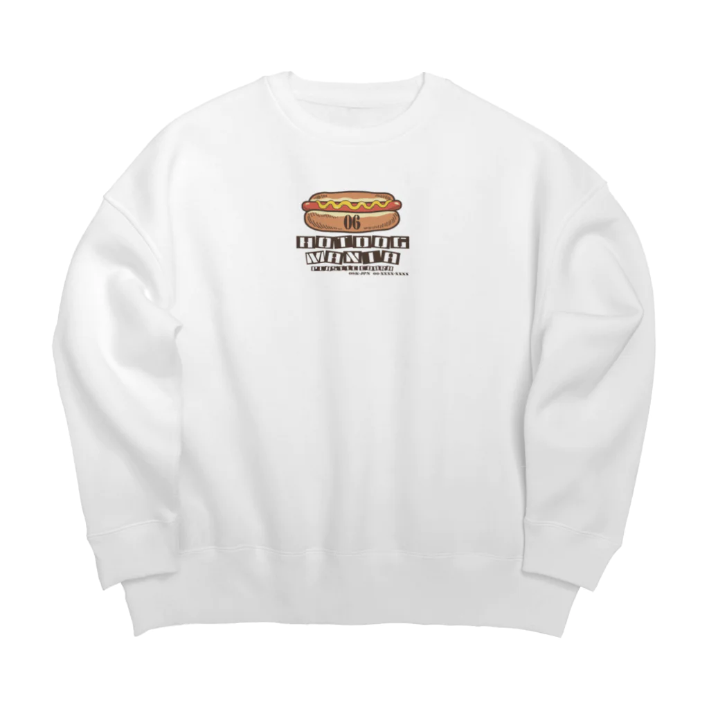 PLASTIC COBRAのHOT DOG MANIA Big Crew Neck Sweatshirt