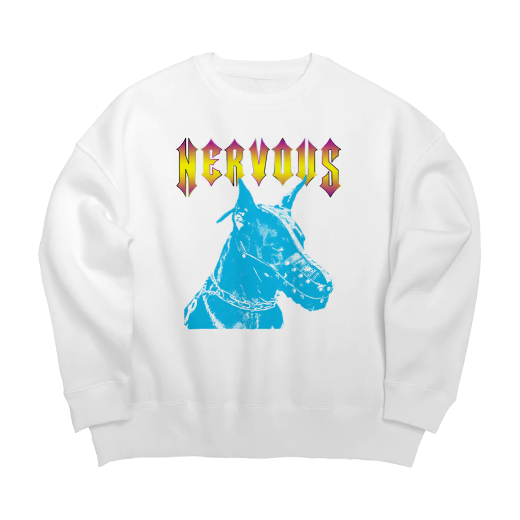 YOUJIN -ART GALLERY-のDogs Big Crew Neck Sweatshirt