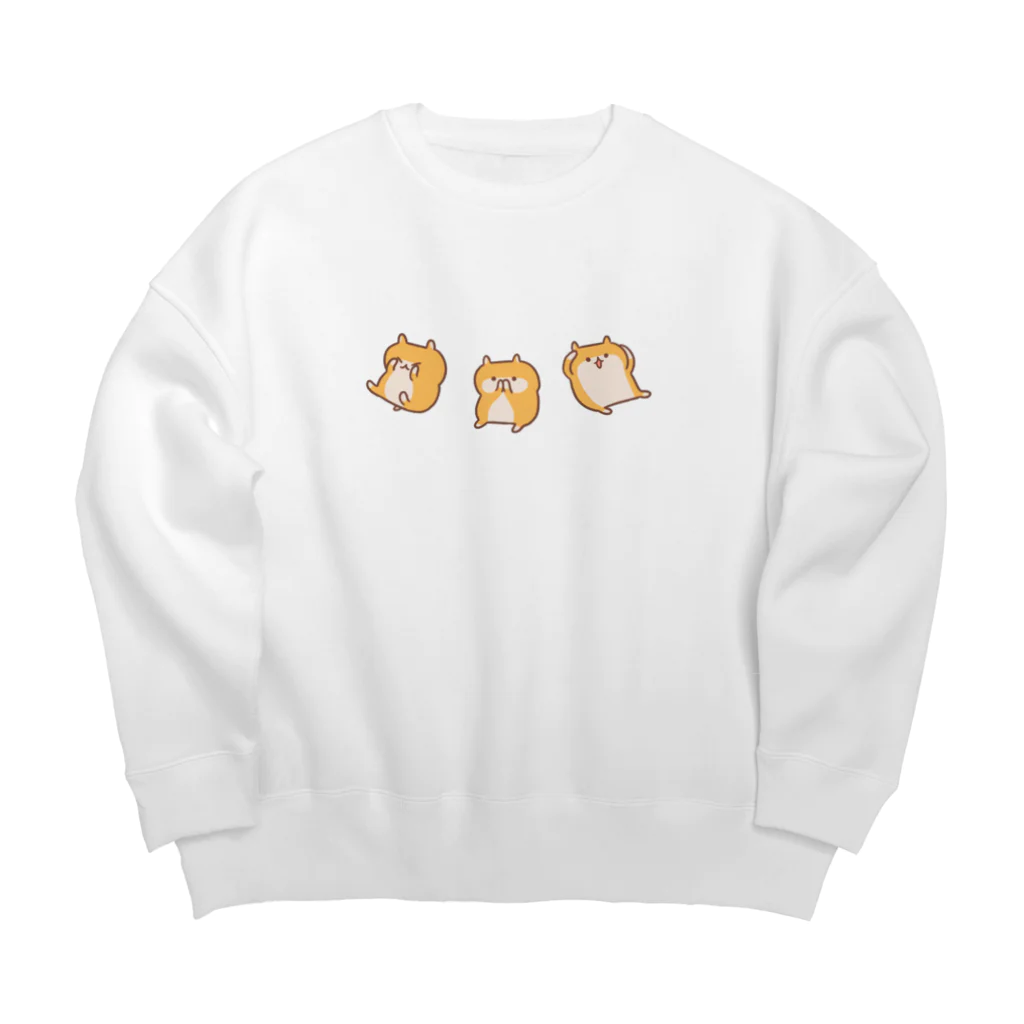 NORICOPOの見はむ聞かはむ言わはむ Big Crew Neck Sweatshirt