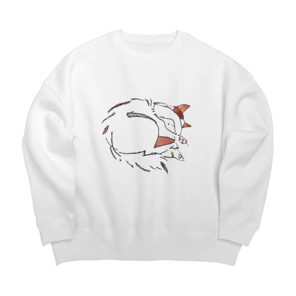 のりおのごろにゃん Big Crew Neck Sweatshirt