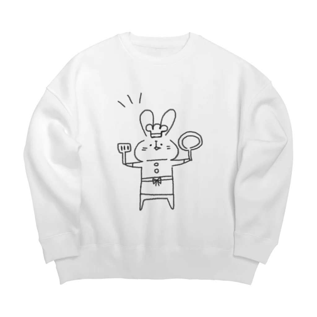 たてはくりえいとのなつみ料理を始める。 Big Crew Neck Sweatshirt