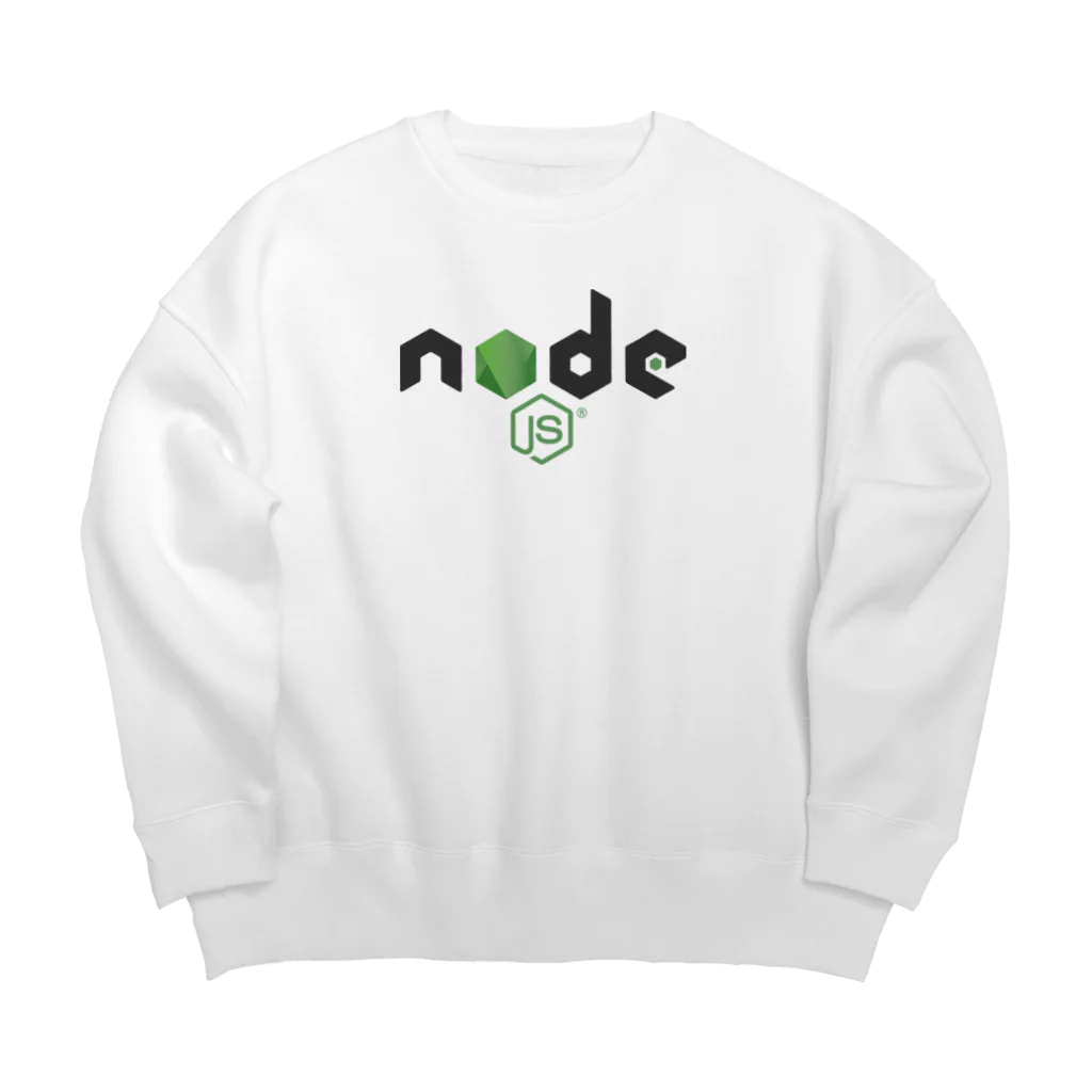 おおやけハジメのNode.jsグッズ ビッグシルエットスウェット