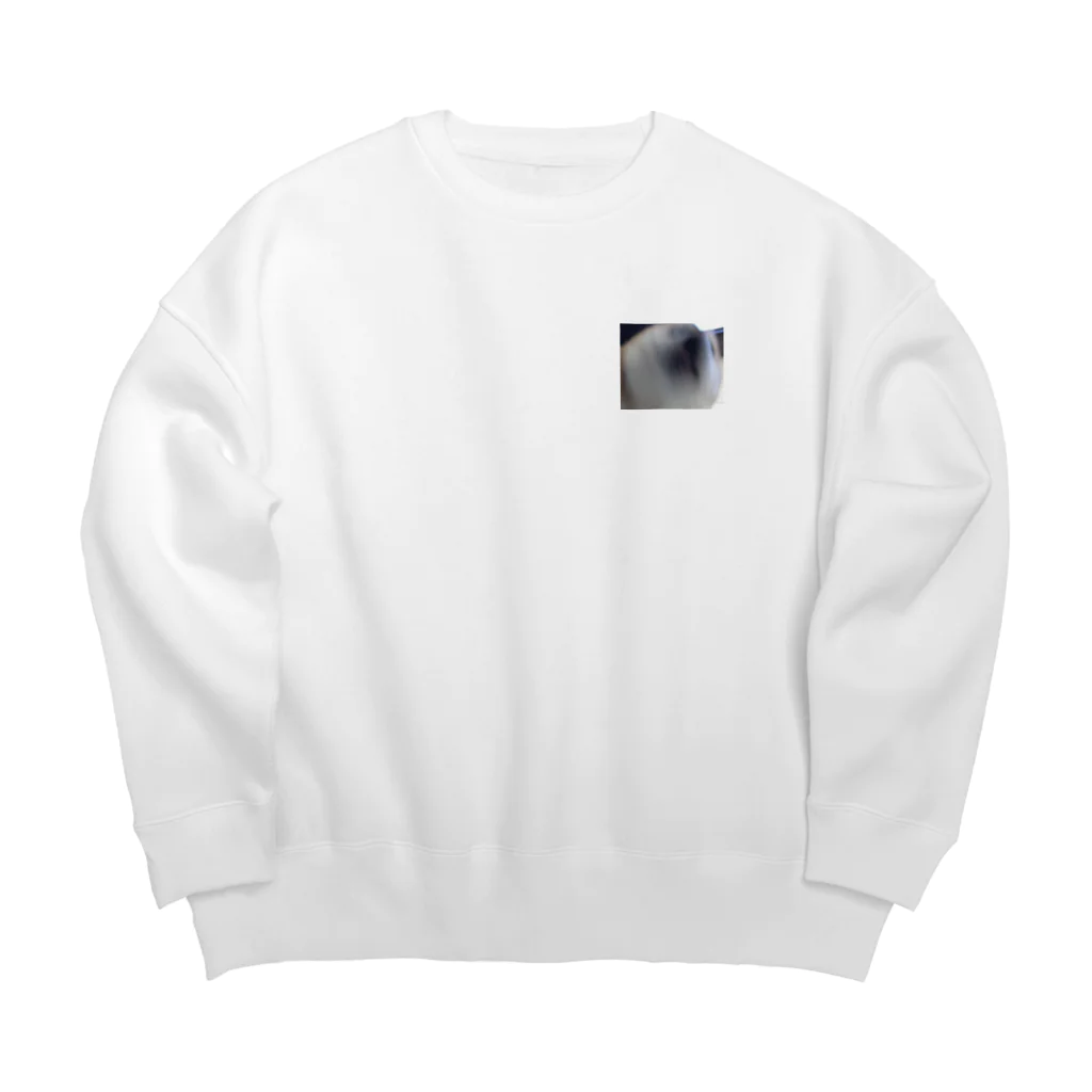 くにつ かの柴犬ラッピー Big Crew Neck Sweatshirt